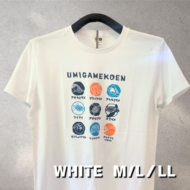 オリジナルTシャツ「UMIGAMEKOEN]